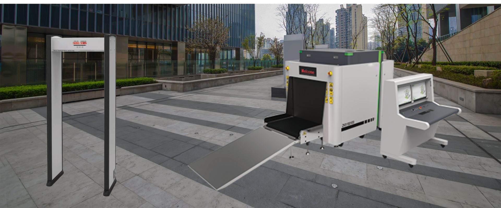 P Type Swing Barrier